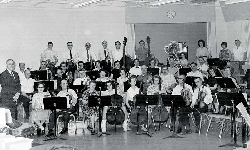 North Olmsted Community Orchestra in the mid 1960s